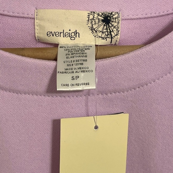 Everleigh Baby Pink Northstrom Top NWT (S) - Picture 3 of 4
